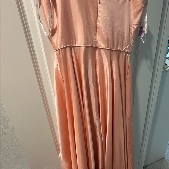 Sherri Hill Blush Gown with Crystal Embellishments - Picture 7 of 9